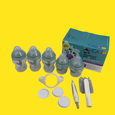 Tommee Tippee Advanced Anti-Colic 12 Piece Set, 5 oz / 9 oz #2948 z46/32