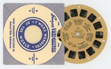 Quito Ecuador 1944 Tan View-Master Reel 611