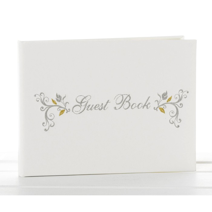 Capri Floral Wedding Guest Book