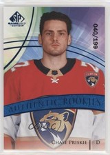2020 Upper Deck SP Game Used Authentic Rookies Blue Burst /199 Chase Priskie 1g3