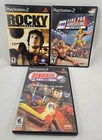 PS2 Game Lot CIB-Fire Pro Wrestling Returns, Rocky Legends, Pinball Hall of Fame