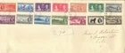 British Empire Omnibus 1937 Coronation First Day Cover FDC Newfoundland long set