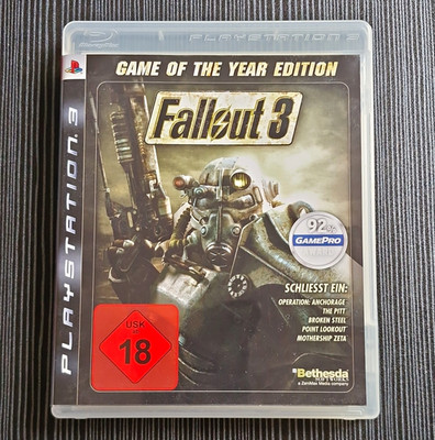Fallout 3 Game of the Year Edition PS3 PAL USK 18 (BLES-00742)