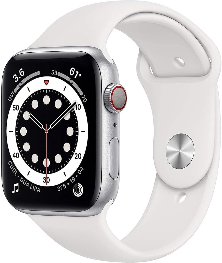Apple Watch Series 6 Aluminum 44mm (GPS Only, No Cellular) Silver
