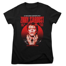Image of David Bowie - Ziggy Stardust Motion Picture Women T-Shirt