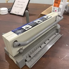 ibico Heavy Duty Binding System EB-19 (Plastic & Wire) Binder Machine