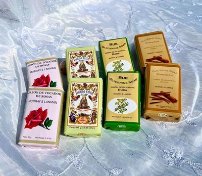 Agua Florida & More Scented Cleansing Soap Bar Fresh Citrus Floral Aroma