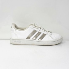 Adidas Womens Grand Court Base EE7874 White Casual Shoes Sneakers Size 6.5