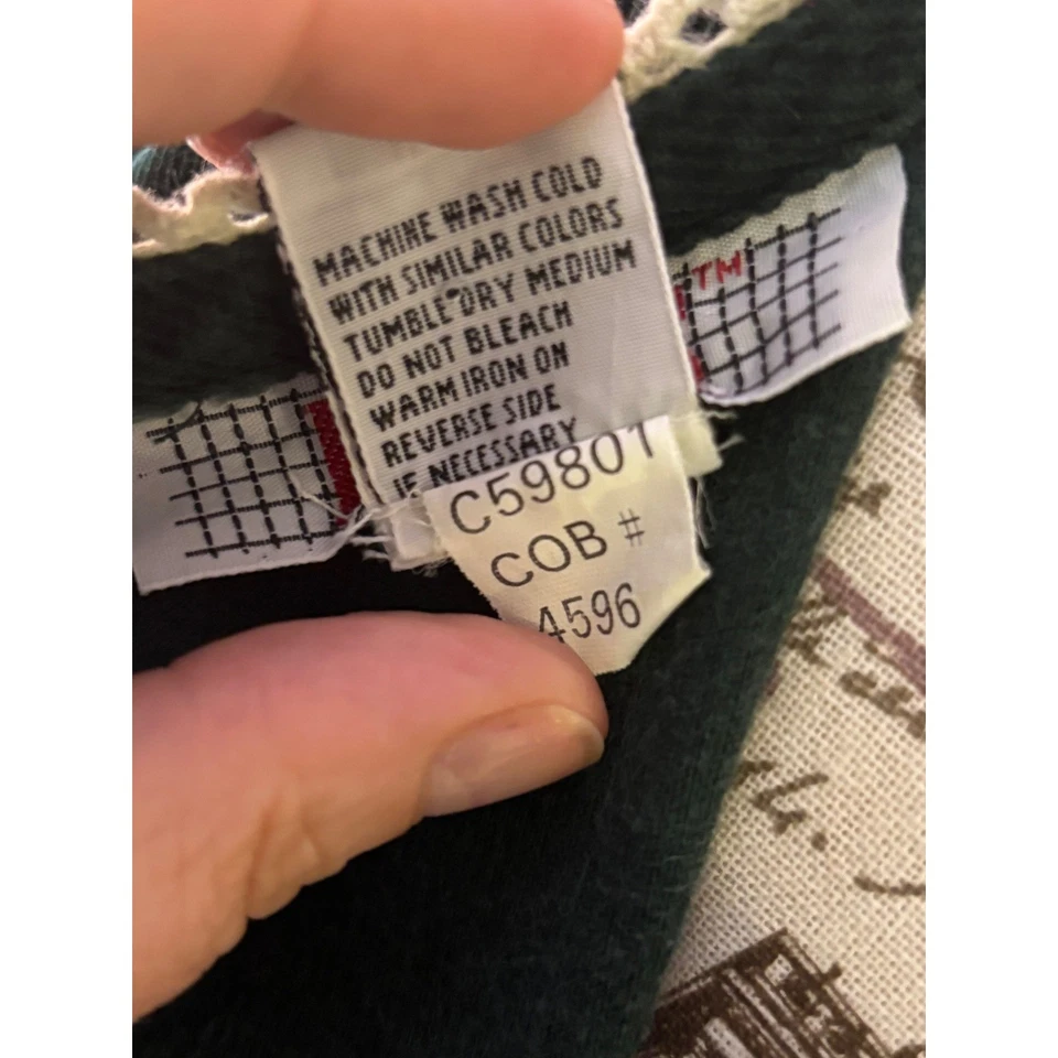 Vintage Corduroy Dress Green Size 8-10 Long Sleeve WICKED Wear - Image 4 of 4