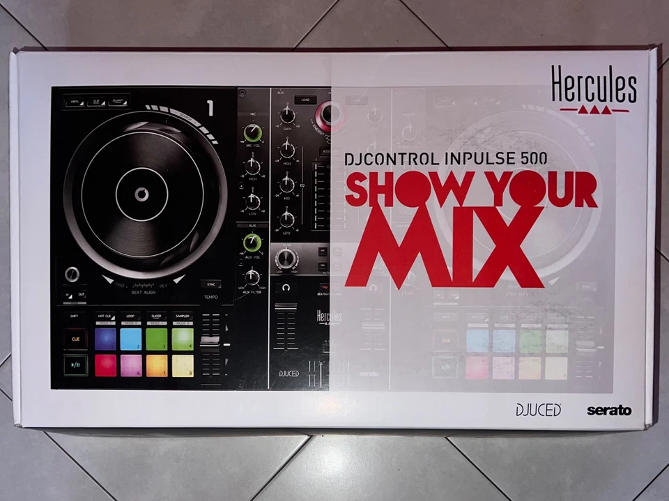 Hercules DJ Control Inpulse 500 Console DJ Controller - Immagine 2 di 4