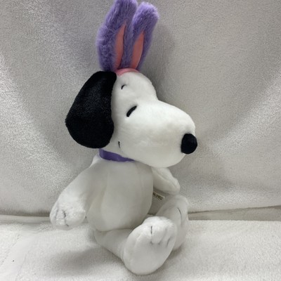 16” Snoopy with Purple Bunny Ears, NWT 2024 Easter Snoopy