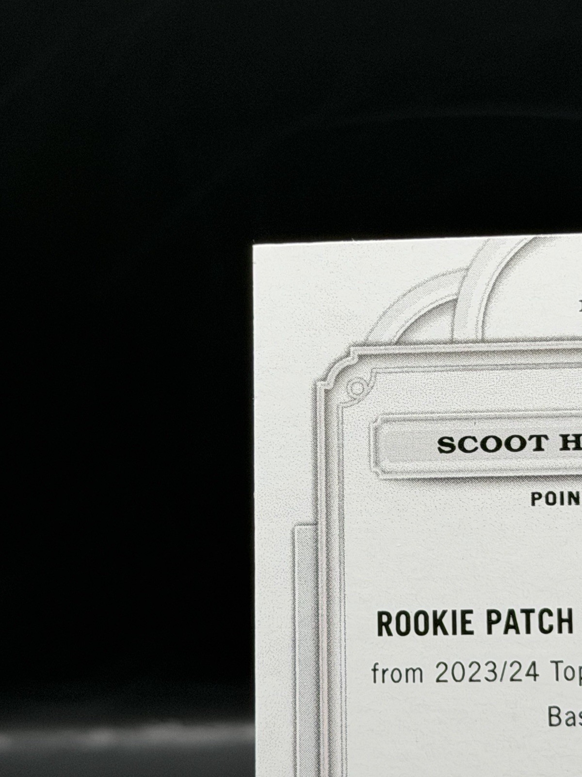 Scoot Henderson 2023-24 Topps Royalty Rookie Patch Auto Blue /25 RPA RC #125 SSP view 5