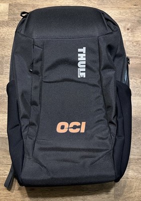 8/10 THULE Accent Backpack 20L Black Safe Zone Laptop Luggage Travel School Work