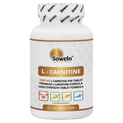 L-Carnitin 1000 mg   Energie, Fatburner & Antioxidans   Tabletten   Sowelo