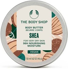 THE BODY SHOP Shea Body Butter 50ml - 96HR Nourishing Moisture BRAND NEW