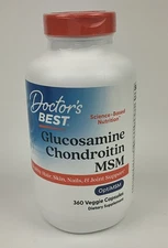 Doctor's Best Glucosamine Chondroitin Msm with Optimsm 360 Caps 12/2026