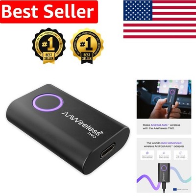 Aawireless Two: Plug and Play Android Auto Wireless Adapter for Seamless Driving