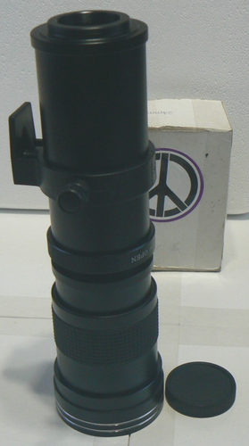 Commander Optics M42 420 mm-800 mm super teleobiettivo filettato obiettivo avvitato + tappo finale - Foto 1 di 14