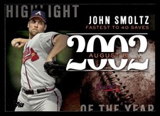 2015 Topps Update Highlight of the Year - John Smoltz #H-85 Atlanta Braves