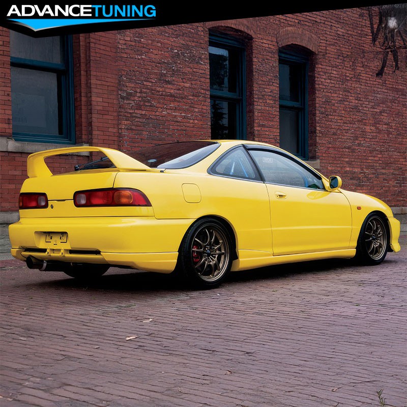 Fits 98-01 Acura Integra Type-R Style Rear Bumper Lip Splitter Aprons ...