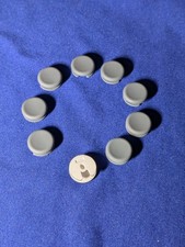 3DS/2DS/XL/LL Replacement Joystick Thumb Pad Cap For Nintendo Lot Of 10 DarkGray