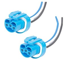 9007 9004 HB1 HB5 Headlight Socket Adapter 9004 Female Ceramics Sockets Wire