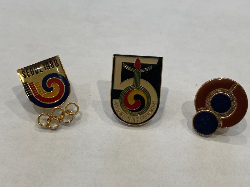 3 Olympic Pins