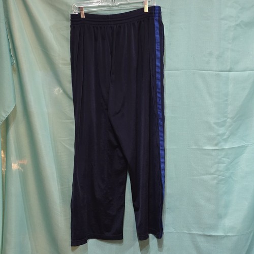 Nike Men's Overtime Basketball Track Pants in Navy Zippered Ankles Large - 第 3/8 張圖片