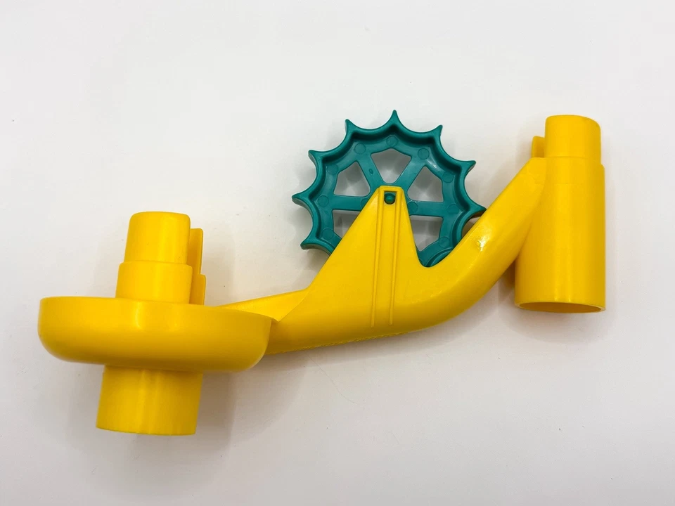 Discovery Toys Marbleworks Marble Run rueda de paleta amarilla pieza de pieza Foto 3 de 3