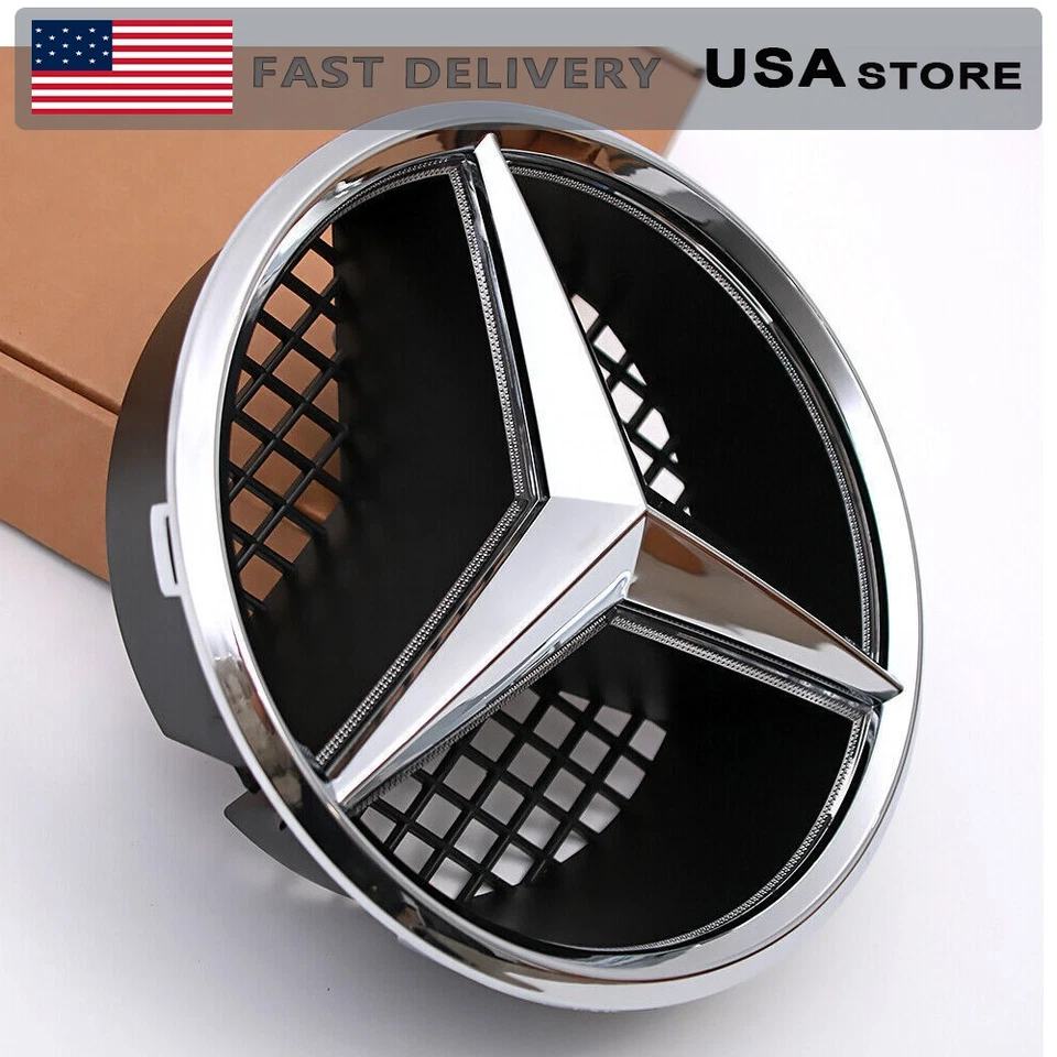 Front Grille LED Star.Badge Fit For Mercedes Benz W245 B160 B180 B200 2006-2013 Foto 4 de 4
