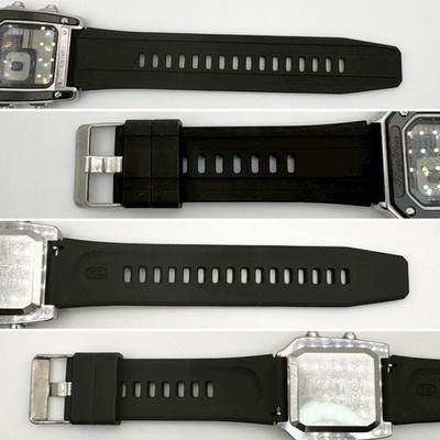 SEIKO Digiborg G757-5000 Silver Wave 80s Digital Watch 007 Bond