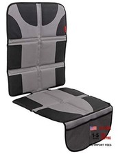 Car Seat Protector - Waterproof Seat Protector Non-Slip Backing 1-Pack Gray