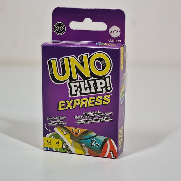 Mattel UNO Flip! Express Kartenspiel Mattel Games GXD75 Gesellschaftsspiel Party-image