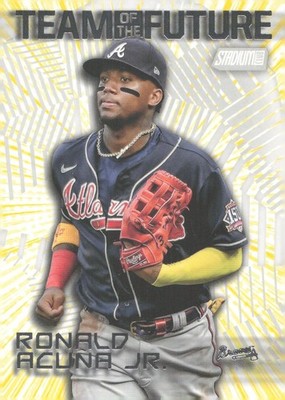 2022 Stadium Club #TOF-15 Team of the Future - Ronald Acuna Jr. Atlanta Braves