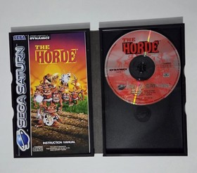 CIB, PAL The Horde Sega Saturn, In Very Good Condition, English version