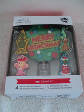 The Grinch Holiday Ornaments-New in Box