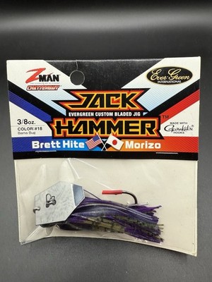 Evergreen Jackhammer Bladed Jig 3/8 Oz Bama Bug Z Man