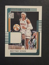 2025 Donruss WNBA Jersey Series - Brittney Sykes #15 - Washington Mystics