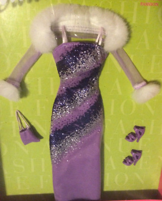    2000 Barbie Mattel Fashion Avenue Dazzle Broadway Opening Gown Dress