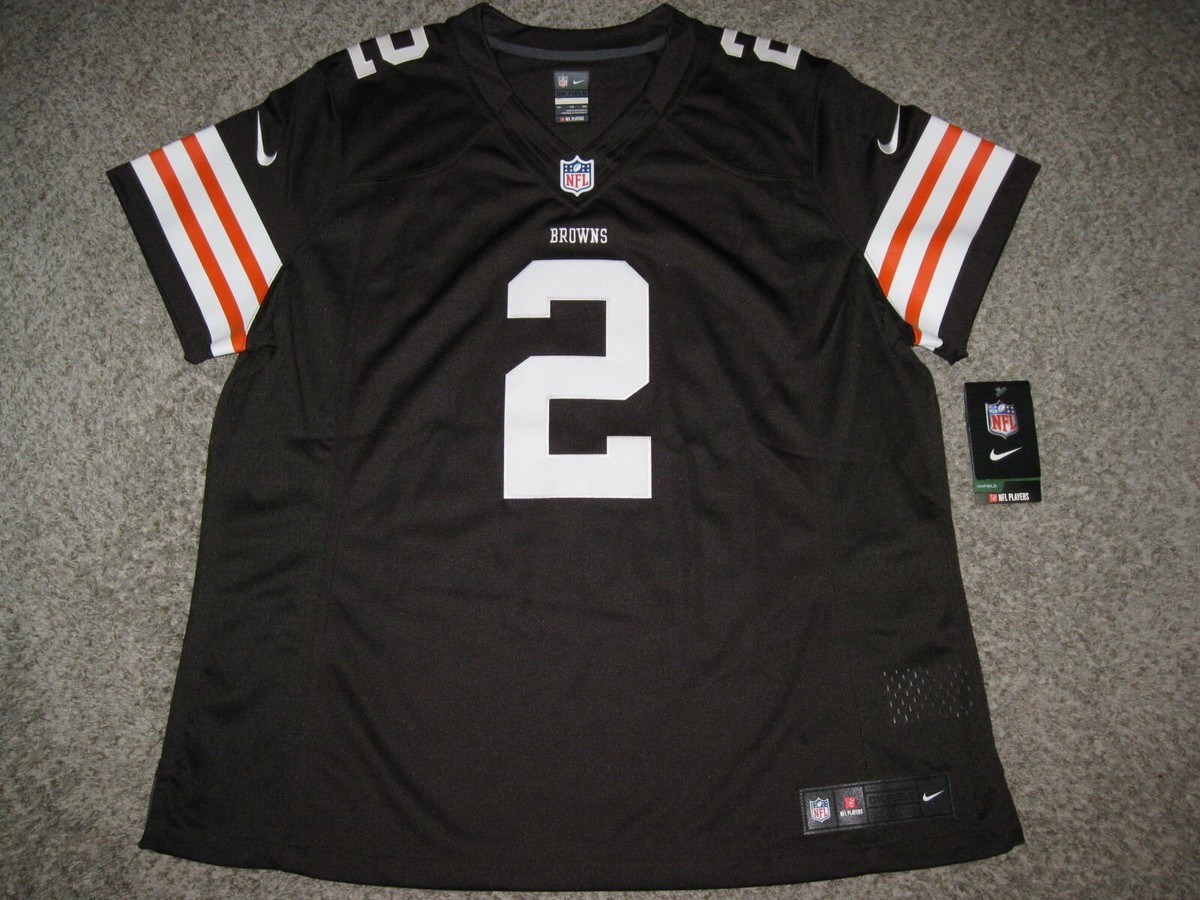 Johnny Manziel Cleveland Browns 2015 Women's XL Nike Limited