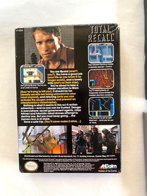 Total Recall Nintendo Entertainment System 1990 NES scatola videogioco Schwarzenegge