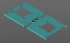 Minolta Color Enlarger II negative carrier  (6x7,6x6,645,35mm, panorama)