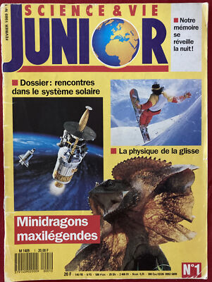 Junior Science & Life # 1 - Februar 1989 - Minidrachen Kieferlegenden - C