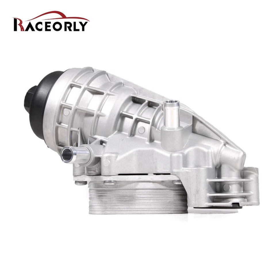 RACEORLY Aluminum Oil Filter Housing For Mercedes-Benz A220 CLA250 GLA250 M270 - Изображение 3 из 4