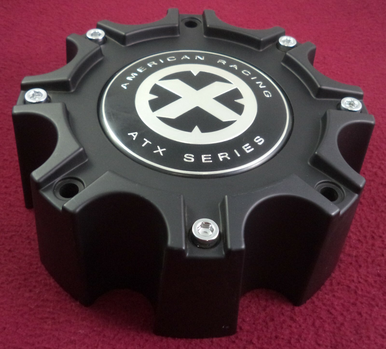 American Racing Wheels ATX Series Black Custom Wheel Center Cap