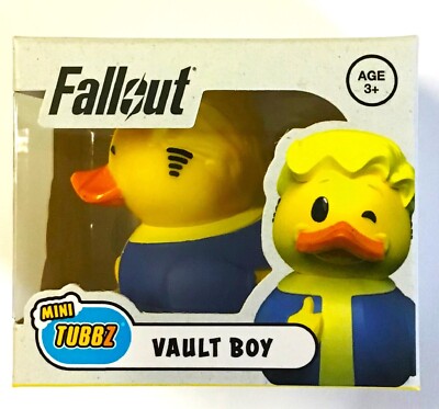 (1) Mini Tubbz Fallout Vault Boy Cosplayingducks 2'' Rubber Duck NEW!!!!!!!!!!!!!