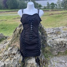 PLT pretty little thing shape black cup dress 8