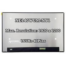 99 sRGB NE140WUM-NY1 40pins 1920X1200 14.0 Inch Laptop LCD LED Screen Panel