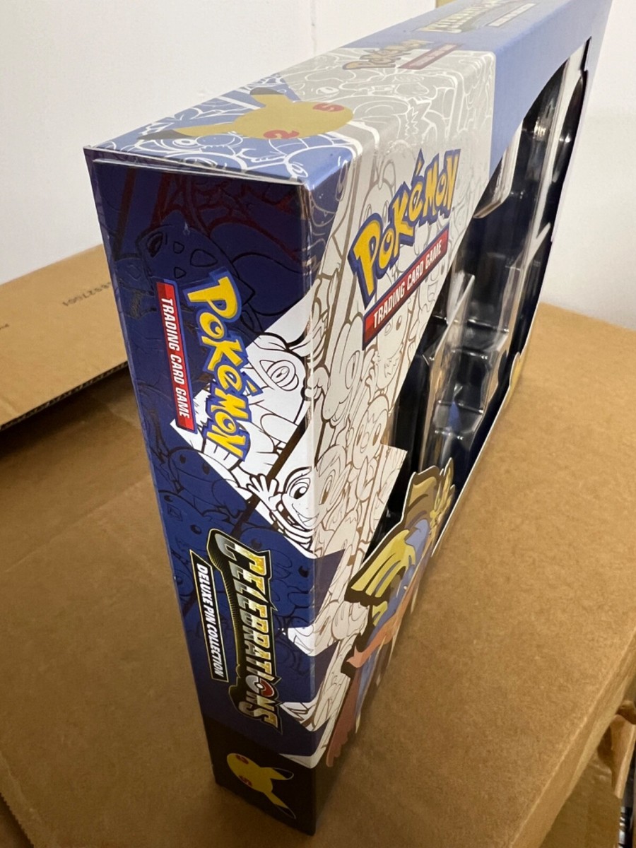 Pokemon TCG Celebrations 25th Zacian Deluxe Pin Collection Box New