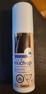 (1) Clairol Root Touch-Up Color Refreshing Temporary Spray ~ Black